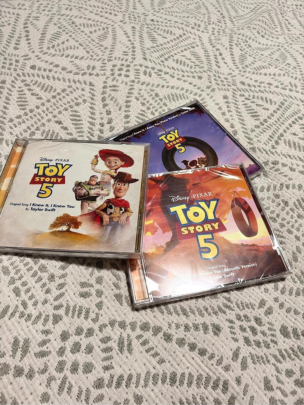 Taylor Swift × Toy Story 5 "I Knew It, I Knew You" 3-CD Collector Set